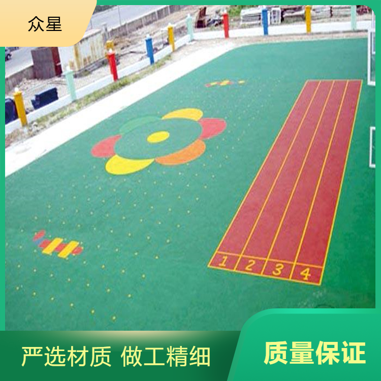 十堰市学校塑胶跑道塑胶地坪 - 厂家